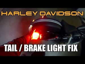 Harley-Davidson Tail light issue. #Sportster 48