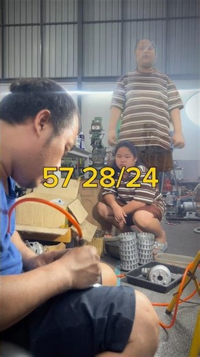 Wave 125, 57mm bore, oversized valve, modified carburetor, high performance spec. #LimKrathumBaan...