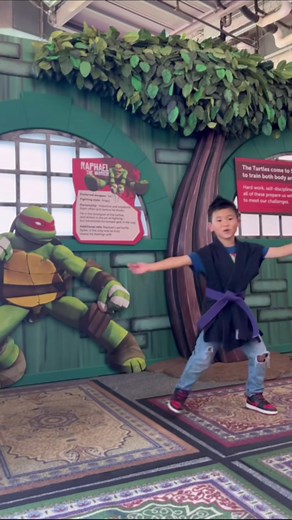 1.1K views · 11 reactions | Put your ninja reflexes to the test! 裂屢Can you make it through the back-alley rope maze? Do you have what it takes to train in the dojo with Master Splinter? Learn all the sewer secrets NOW at the Teenage Mutant Ninja Turtle exhibit, available only at Discovery Cube Los Angeles! Learn more at https://www.discoverycube.org/los-angeles/exhibits/tmnt-secrets-of-the-sewer/ | Discovery Cube | Facebook