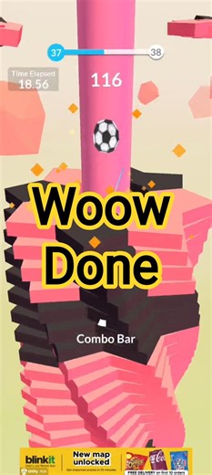 Helix stack jump playing technique#shorts #game #gaming #viral