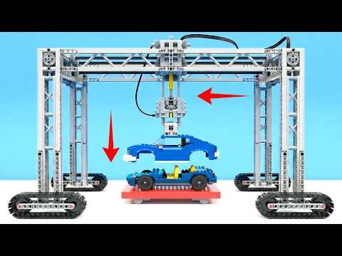 Build a Fully Automated LEGO Car Factory to Build Cars for Me