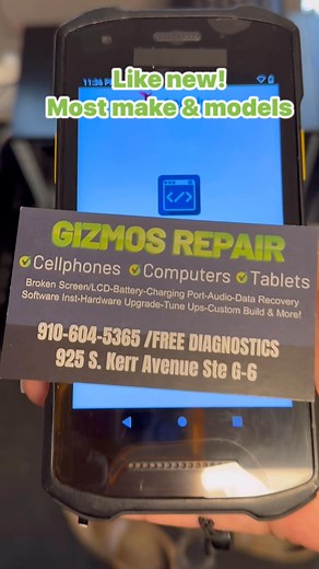 925 S. Kerr Ave, Bldg G 910-604-5365 | Gizmos Repair