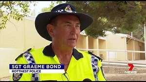 Quokka kicked into wall on Rottnest Island. Two men arrested. Facing $50,000 fine and 5 years in jail. Story: https://yhoo.it/2kJGf1d #Quokka #7News | 7NEWS Sydney