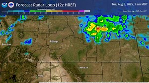 33K views · 90 reactions | ***THIS RADAR LOOP IS NO LONGER VALID*** [2:15pm 8/4/25] Scattered thunderstorms, some of which may be severe, are expected to move through portions of Montana and Wyoming this afternoon through tonight. Find the most up to date information at weather.gov/billings | US National Weather Service Billings Montana | Facebook