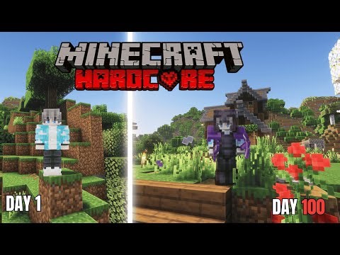 Aku Bertahan Hidup 100 Hari di Minecraft Hardcore 1.21.8