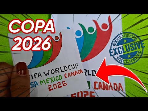 FIZ ÁLBUM CASEIRO DA COPA DO MUNDO 2026 EXCLUSIVO 😱 #copadomundo #brasileirão #futebol #copa2026
