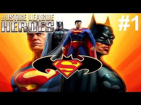 Justice League Heroes PS2 Gameplay #1[Superman-Batman World's Finest]