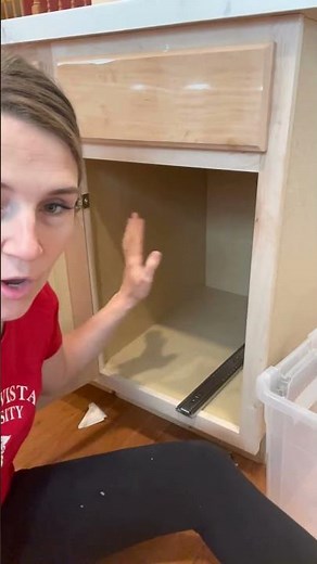 How to Build a Pullout Trash Drawer