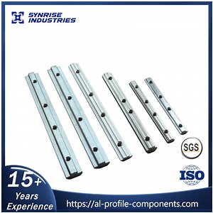 [Hot Item] Interior Angle Bracket 180 Degree Linear Bar Connectors with Hardware for T Slot Aluminum