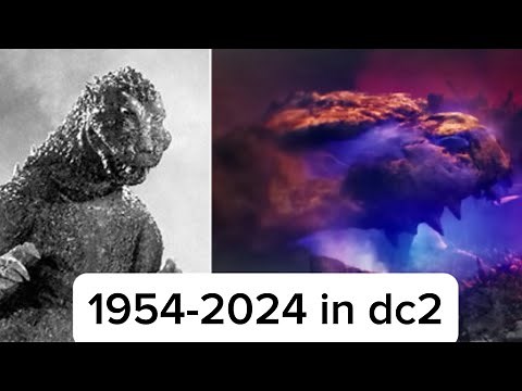 Evolution Of Godzilla (1954-2024) Remake in DC2