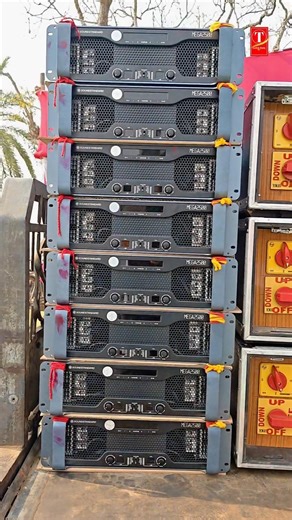 Impact Music Amplifier Mega2500 #dj #djmix #dance #PowerMusic #djsetup #djbox #box