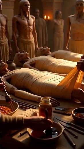 Inside an Ancient Egyptian Mummification Workshop! 😱✨