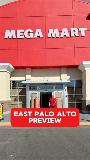 Mega Mart East Palo Alto 1775 East Bayshore Rd East Palo Alto, CA I got an exclusive sneak peek inside @megamart_epa , the highly anticipated Korean market opening on September 24th. This place is massive, over 50,000 square feet! They have everything: • An exclusive takeout spot, Pogu Picnic, with meal boxes from a Michelin Star chef, Tony Yoo. • The Bay’s largest K-Beauty Zone. • A deli section with fresh, ready-to-eat Korean food. • A massive produce section with Korean fruits and veggies. • 
