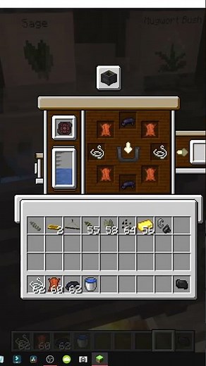 HOW TO MAKE INFUSED FABRIC in the CAULDRON in MINECRAFT HEXEREI
