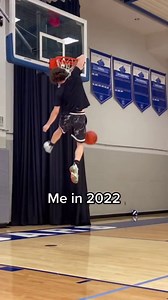 Insane dunk transformation! Nothing to windmill elbow