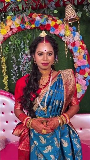 Stunning Bridal Makeup Transformation 💄✨ | Bengali Bride Look 2026 #wedding#bride