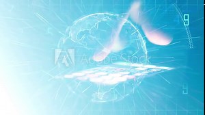 concept communication background connection network data digital internet technology computer