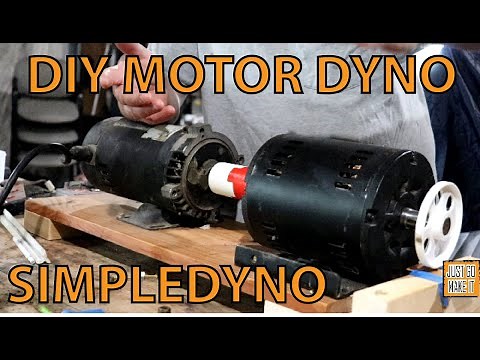DIY MOTOR DYNO, Simpledyno
