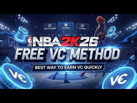 NBA 2K26 Free VC Guide – Easy Ways To Earn VC Quickly
