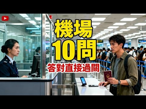 2026 機場入境必看｜10 個海關必考問題，標準答法＋避坑技巧全公開