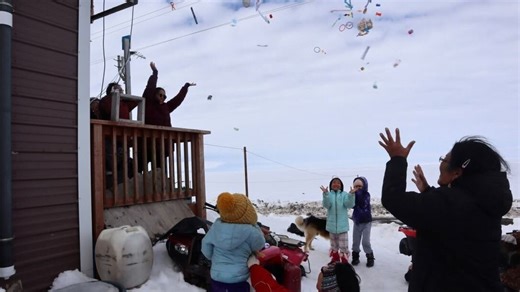 In some Alaska villages, hunting and fishing season starts with a 'throwing party'