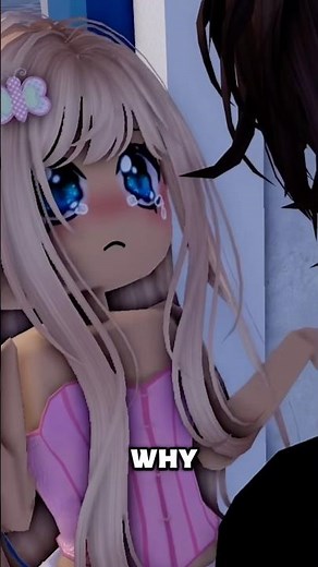 The Girl Falls In Love With The School’s Bad Boy (Part 32) #robloxstories Credit: Honey Berry