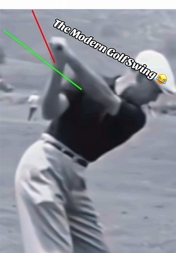 The Modern Golf Swing 😂😂😂 . ✅ Pelvic Drop and Swivel ✅ COM of Club Shallows ✅ Creating Space in Delivery ✅ Chest Turn and Burn through Hit . That damn modern golf swing has been around for a long ass time 😂 . . #turnandburn #movement #golfswing #matchups