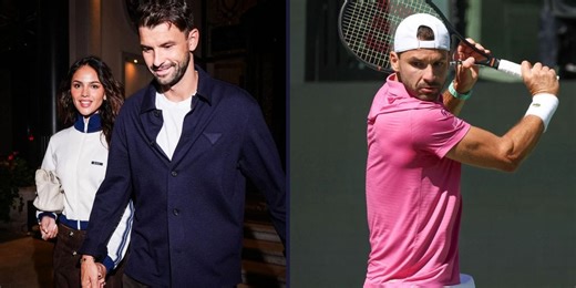 Grigor Dimitrov's actress-girlfriend Eiza Gonzalez stunned by Bulgarian's heroics despite Carlos Alcaraz loss at Indian Wells