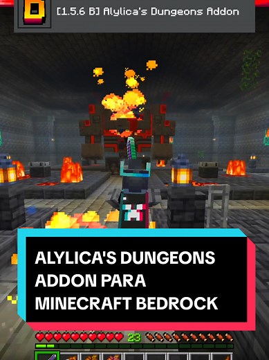 Alylica's Dungeons Addon para Minecraft Bedrock