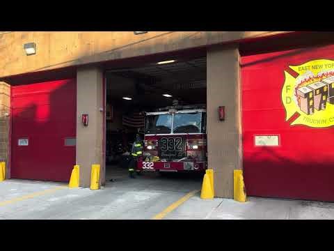FDNY Engine 332 Responding to a Class 3 Automatic Alarm in a DayCare