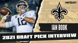 Ian Book's first interview as a Saint | 2021 NFL Draft