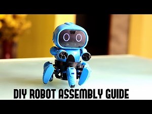 Gearbest hexapod robot video assembly guide