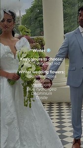 Wedding flowers: What flowers are in bloom and when?