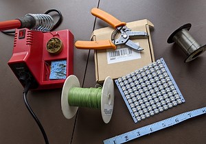 DIY Neopixel Necklace