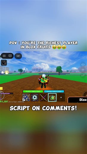 POV : You're the RICHEST player in BLOX FRUITS #bloxfruits #bloxfruitsscript #scriptbloxfruit #delta