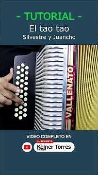 EL TAO TAO - Silvestre Dangond (Tutorial Acordeón)