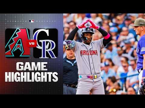 D-backs vs. Rockies Game Highlights (5/16/26) | MLB Highlights