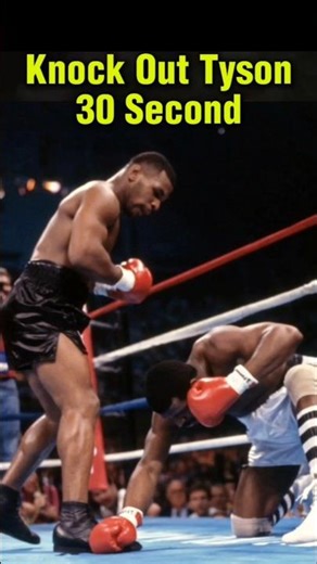 Mike Tyson's fastest win, 30 seconds‼️ #boxing #miketyson