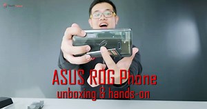 Unboxing and hands-on first impression on ASUS ROG Phone | TechNave