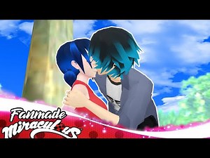 Miraculous Ladybug - Luka besa a Marinette🐞 [Lukanette]
