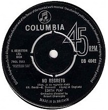 Edith Piaf - No Regrets / Exodus