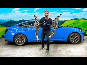 STRAIGHT PIPING MY CT5-V BLACKING! *It's So Loud*