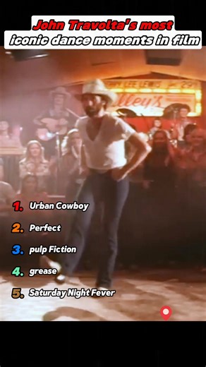 John Travolta's most iconic dance moments in film #JohnTravolta #grease #dancing #viral #fyp | Celebcomedyhub