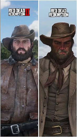 Character's Evolution from RDR2 to RDR1 | Red Dead Redemption 2