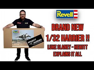 REVELL announced 1/32 NEW TOOLED HARRIER!!! - Interview with Luke Slaney-Hewitt!