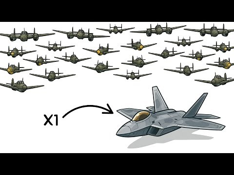 What If a Modern Jet Fought in World War 2?