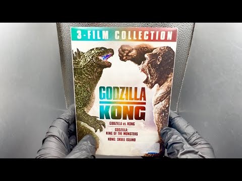 Unboxing Godzilla/Kong 3-Film Collection DVD