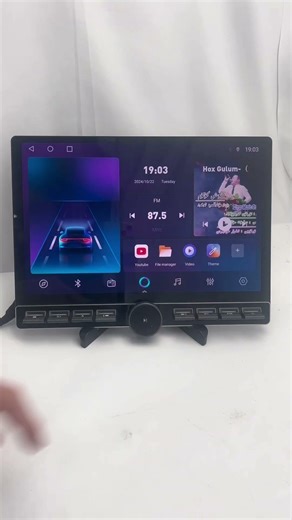 13.1"Android Monitor Touch Screen Wireless CarPlay Universal Dashaboard Radio#applecarplay