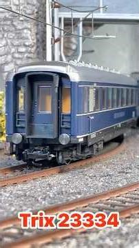 00601🇩🇪 #TRIX 23334 #Schürzenwagen #Rheingold #shorts #moba #DB #Ferrocarril #ทางรถไฟ #train