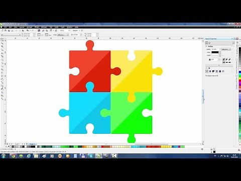 CorelDraw Tutorial: Create Puzzles